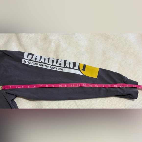 Carhartt Gray Long Sleeve Tee - Picture 8 of 8